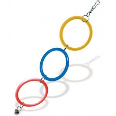 111944 - BALANCO ARGOLA GUIZO P/CALOPSITA C/12UN