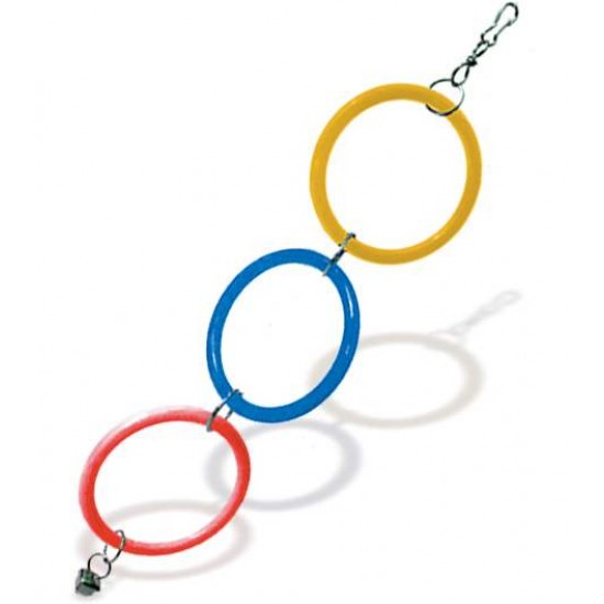 BALANCO ARGOLA GUIZO P/CALOPSITA C/12UN