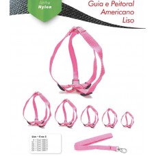 112444 - CJ GUIA PEITORAL AMERICANO NYL LISO N1
