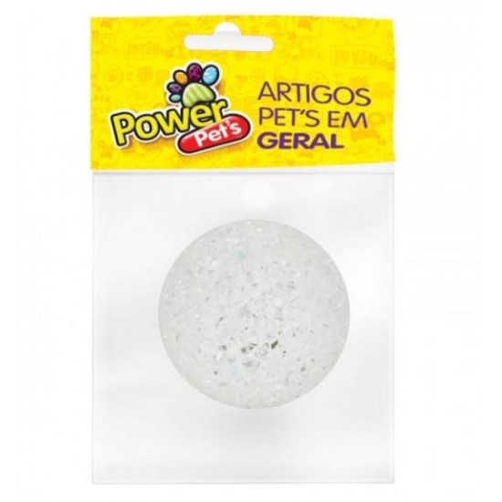 BOLA C/GUIZO POWERPETS GRANDE C/1UN