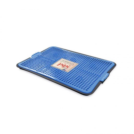 SANIT. P/CAES PIPI JORNAL AZUL X PRETO