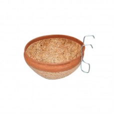 18524 - NINHO FIBRA DE BUCHA CANARIO C/12 UNID.