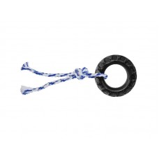 20681 - PNEU PRETO PEQ C/CORDA 2D PET