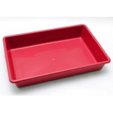 16548 - BANDEJA P/ GATOS FUNDA VERMELHA-FOUR PLA