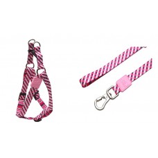 21704 - CONJ.GUIA PEITORAL AMERIC.PINK SHOW (G)