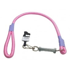 14783 - GUIA CORDA C/AMORT - ROSA 16MM X 40CM