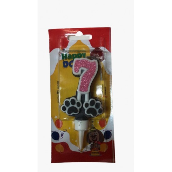 VELA PATINHA ROSA N.7 C/5UND