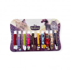 14053 - COLEIRA ELASTICA C/PLACA CORACAO C/10UN