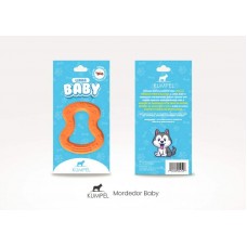 24687 - BRINQ.MORDEDOR PORTE PEQUENO BABY-LARANJ