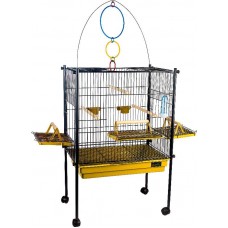 22446 - VIVEIRO CALOPSITA TRIPLEX BLACK-AMARELO