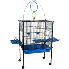 22448 - VIVEIRO CALOPSITA TRIPLEX BLACK-AZUL