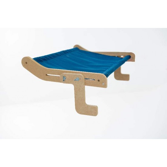 CAMA DE JANELA AJUSTAVEL ATE 10KG-AZUL