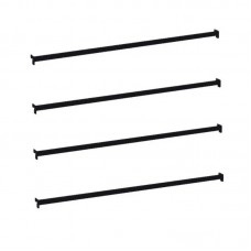 24983 - KIT PORTA GANCHEIRA C/TUBO 90CM C/5UN-PT