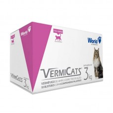 14105 - VERMICATS DISPLAY 3KG 10X4COMPRIMIDOS